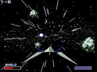 une photo d'Ã©cran de Starwing sur Nintendo Super Nes